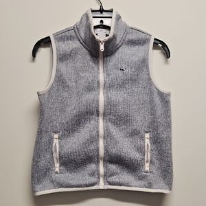 Vineyard Vines Kids Gray Vest